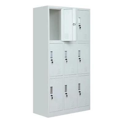 School Storage Furniture 9 Door College Student Locker