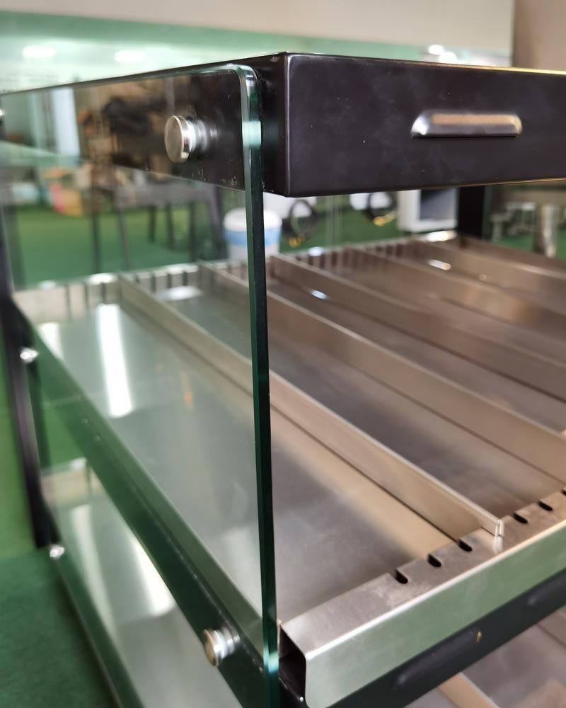 Fryking Restaurant Kitchen Equipment Burger Chute Showcase Machine for Hamburger