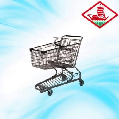 160L Powder Shopping Trolley for Sale