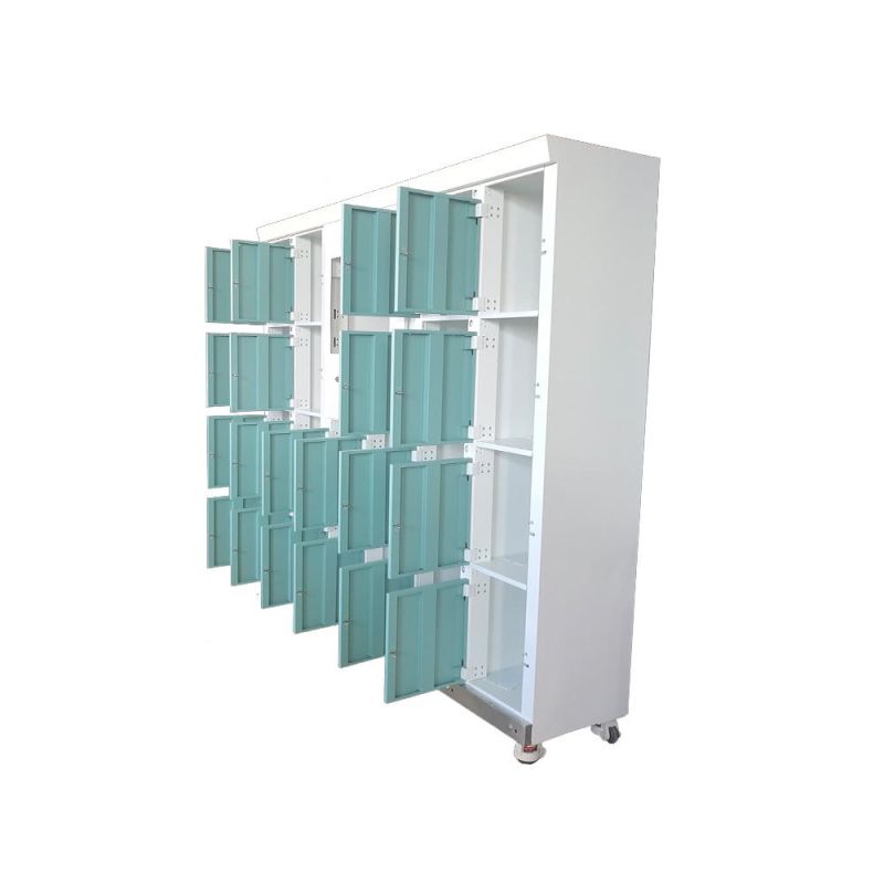 Densen Customized Automatic Metal Steel Smart Locker Cabinet Outdoor Intelligent Locker