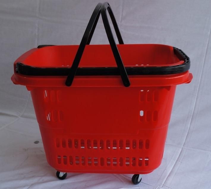 Rolliong Basket with Handle, Good Quality