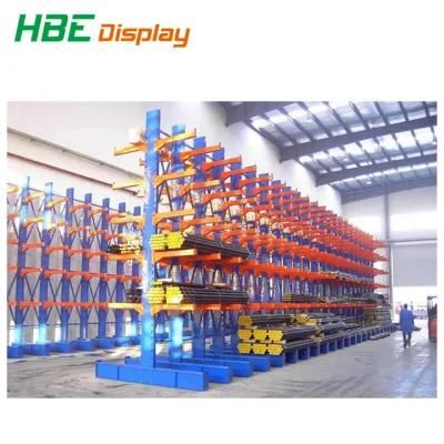 High Loading Capacity Metal Material Cantilever Rack