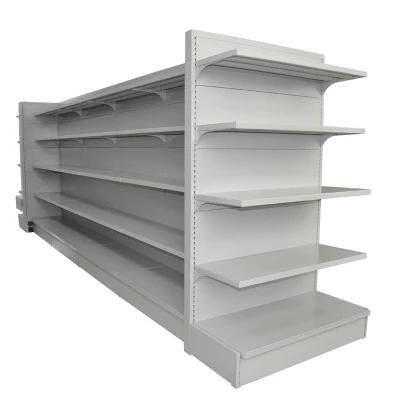 Gondola Unit Cold-Rolled Steel Retail Display Stand Shelving