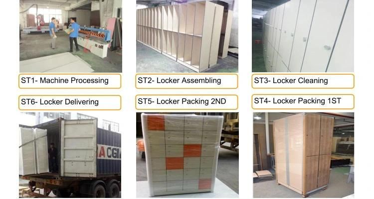 Fumeihua Wateproof Storage Swimming Pool HPL Locker