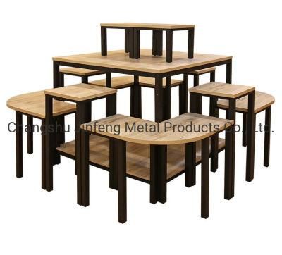 Combination Store Heavy Duty Wood&Metal Display Rack