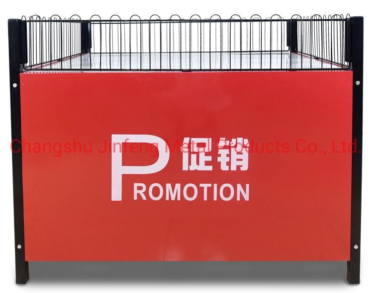 Supermarket Display Shelves Exhibition Booth Promotion Desk