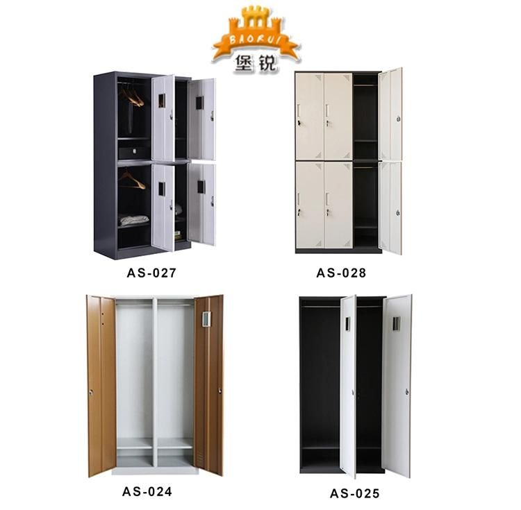 New Product Factory Colorful 3 Doors Steel Locker