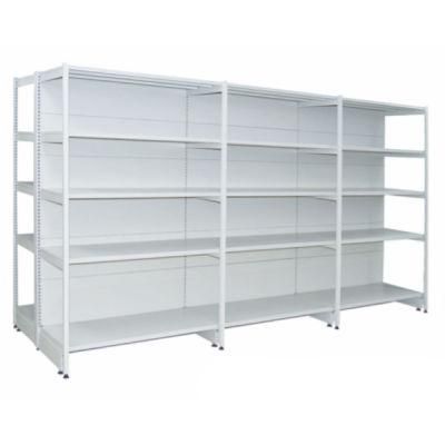 Cold Rolled Steel Double Sided Supermarket Shelf