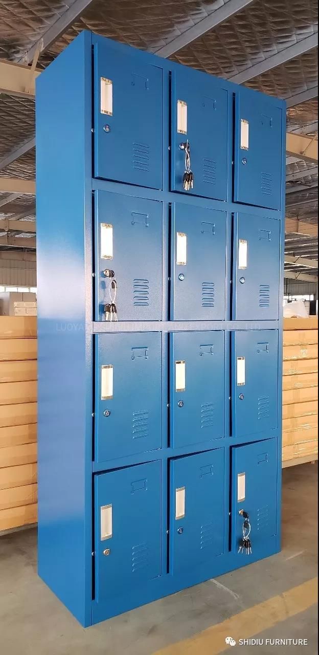 Colorful Steel Staff Lockers School Personal Lockers Compartment Lockers