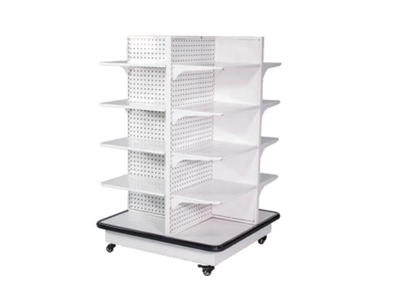 Display Stand Racks Four Side Shelf General Store Supermarket Shelves