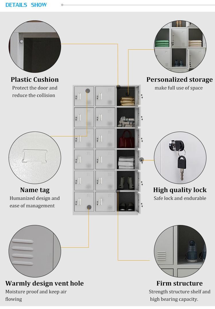 Mutli Door with American Style Handle Metal Storage Cabinet
