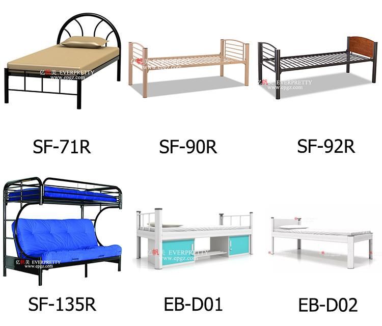 Hot Sale Student Dormitory Bunk Bed with Desk and Wardrobe