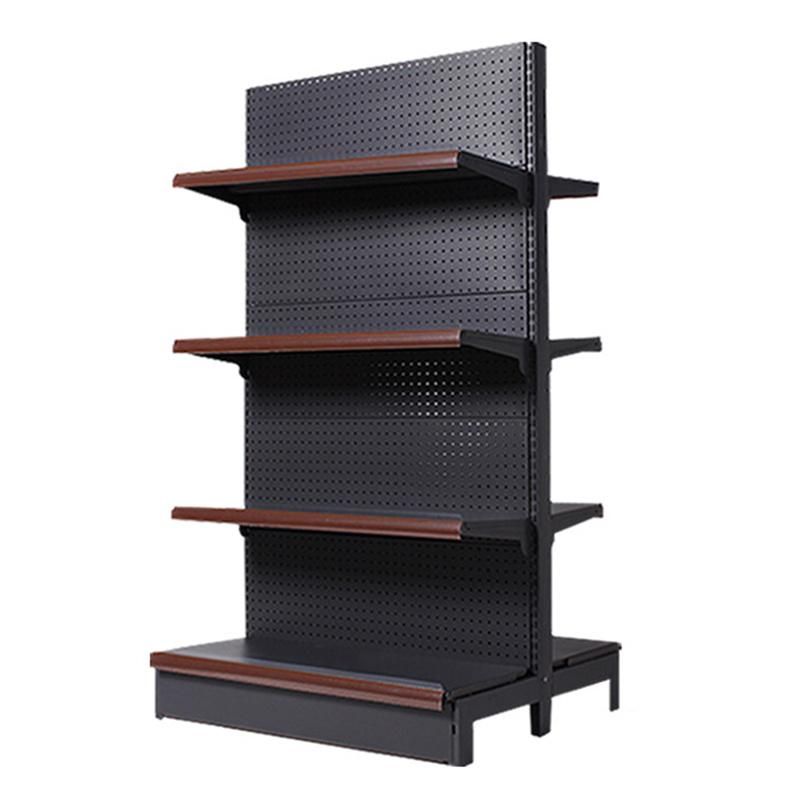 New Style Custom Production Gondola Shelves Double Sided Supermarket Shelf