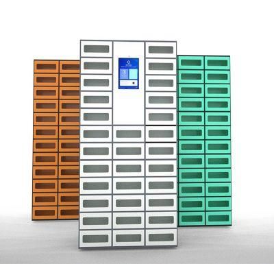 Furniture Multi Tier Metal 30 Doors Steel Locker