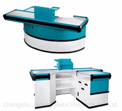 Customized Supermarket Convenience Store Cashier Desk