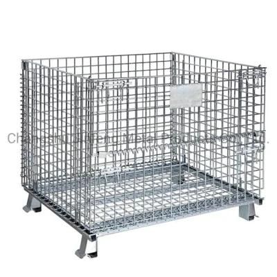 Wholesale Folding Storage Cage Metal Warehouse Cage