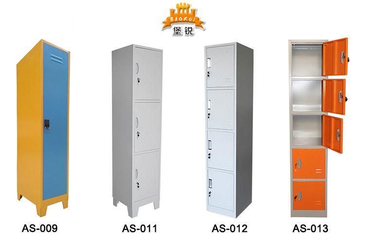 Double Color Customized Single Door Metal Locker on Sale