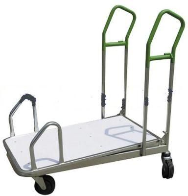 Cheapest Wheeled Robust Basket Luggage Trolley