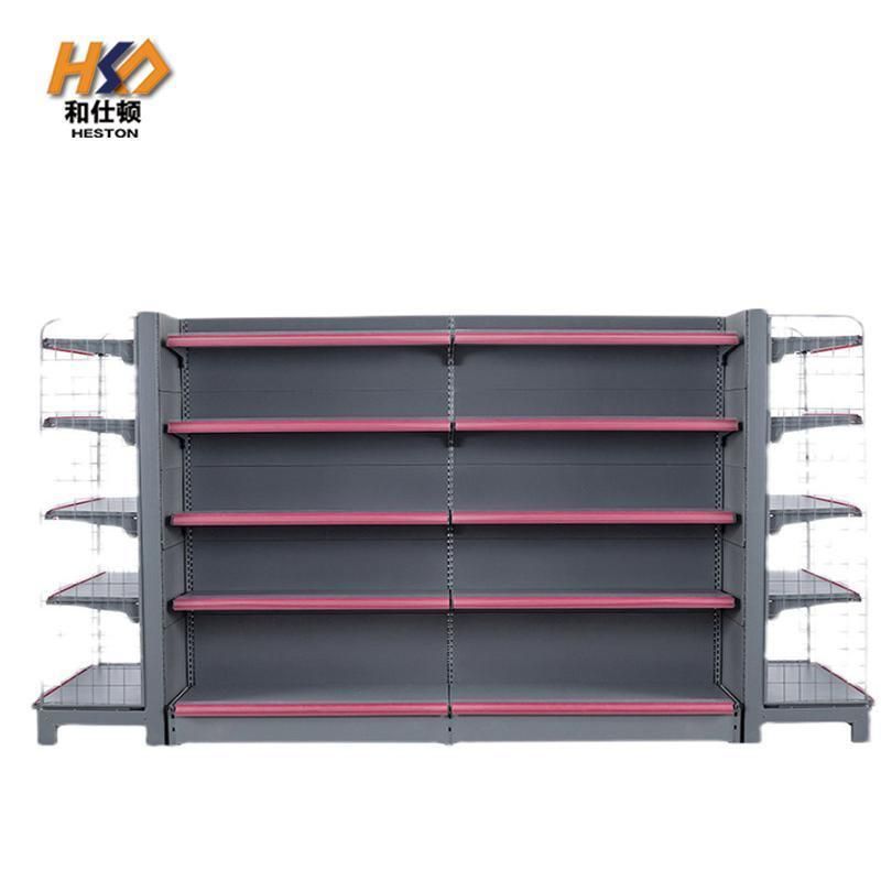 Custom Design Supermarket Shelves Wooden Fruit Display Stand Fruit Vegetable Display Rack