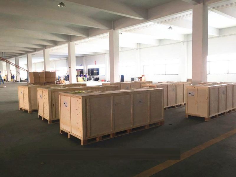 Top Quality Supermarket Checkout Counter with Light Box for Retail Store