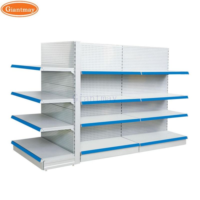 Giantmay Newest Warehouse Shelf Perforated Panel Hardware Store Supermarket Gondola