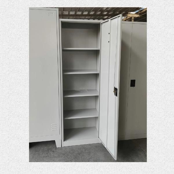 Fas-009 Wholesale Single Door Staff Metal Clothing Cabinet Steel Locker