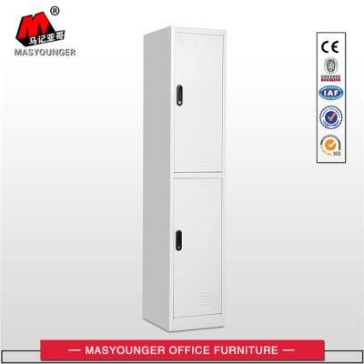 Modern Metal Furniture Steel Cabinet Gym 2 Door Metal Locker