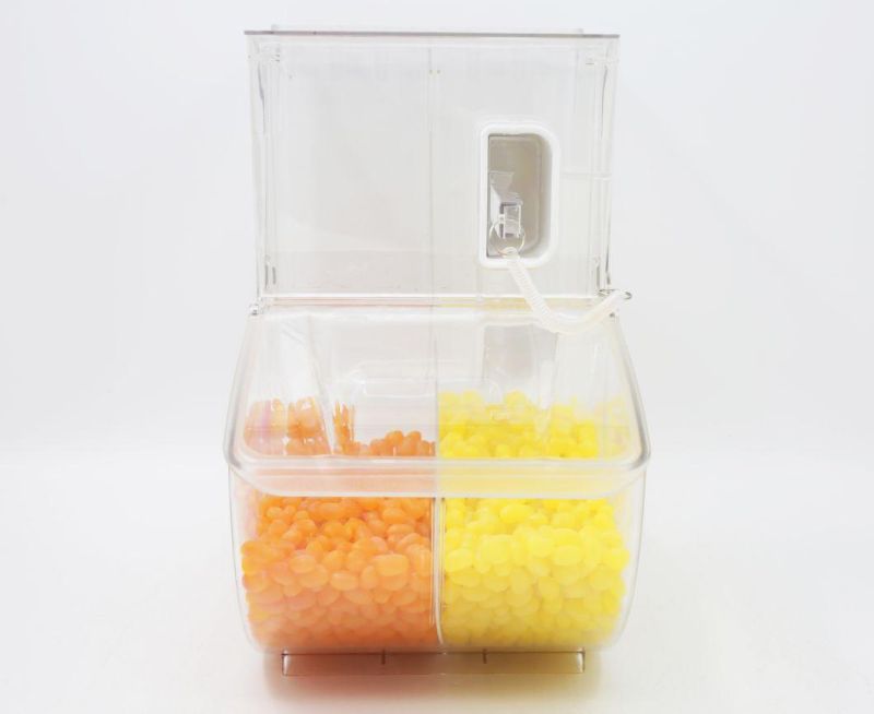 Plastic Dry Food Bin Candy Scoop Bin for Bulk Store