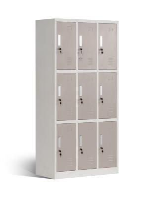 Gray Locker Room Locker Metal Gym Storage Locker