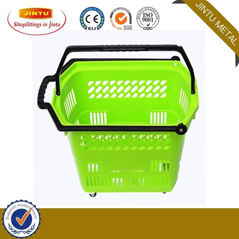 New Design Shopping Basket Supermarket Plastic Basket