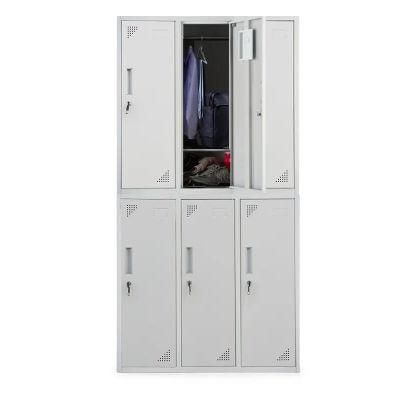 Steel Kd Metal 6 Door School Locker