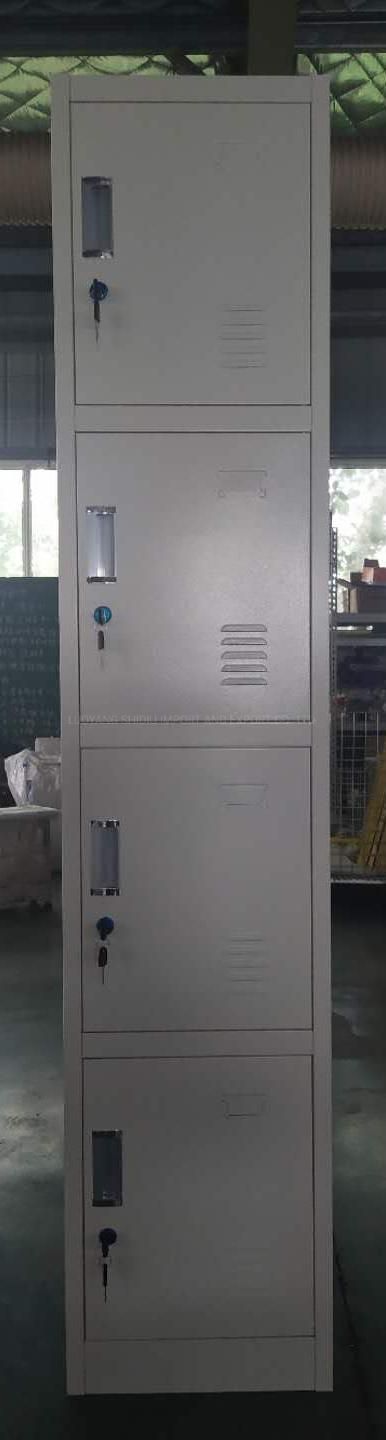 Unassembled Industrial 4 Tier Personal Locker School Locker