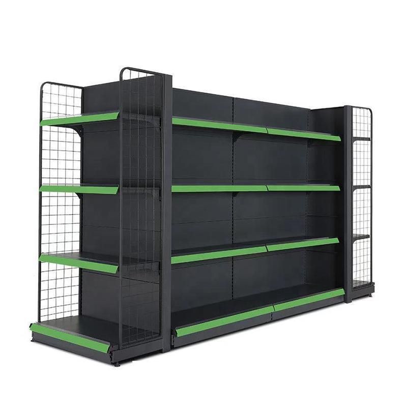 Store Retail Gondola Supermarket Shelves Factory Price Wall Racks Display Stand