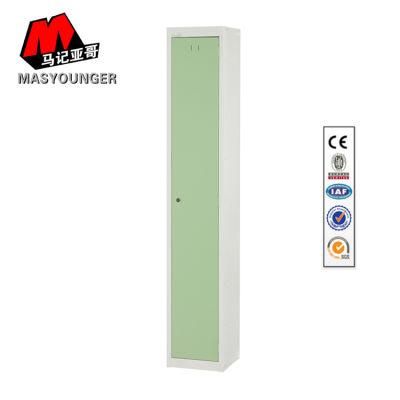 Summer Green Powder Coating School Office Staff Use Metal Storage Clothing Locker