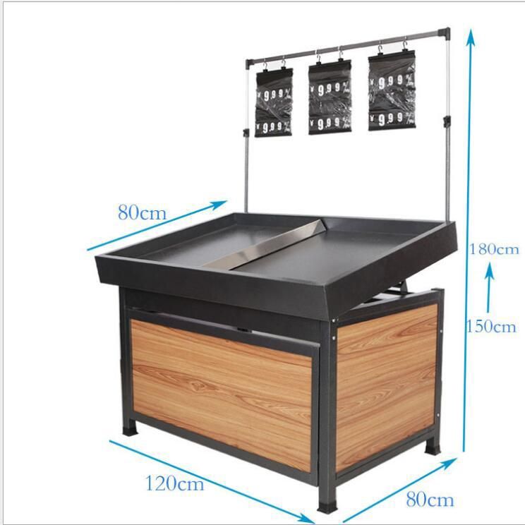 Customizable Supermarket Fruit Vegetable Display Rack