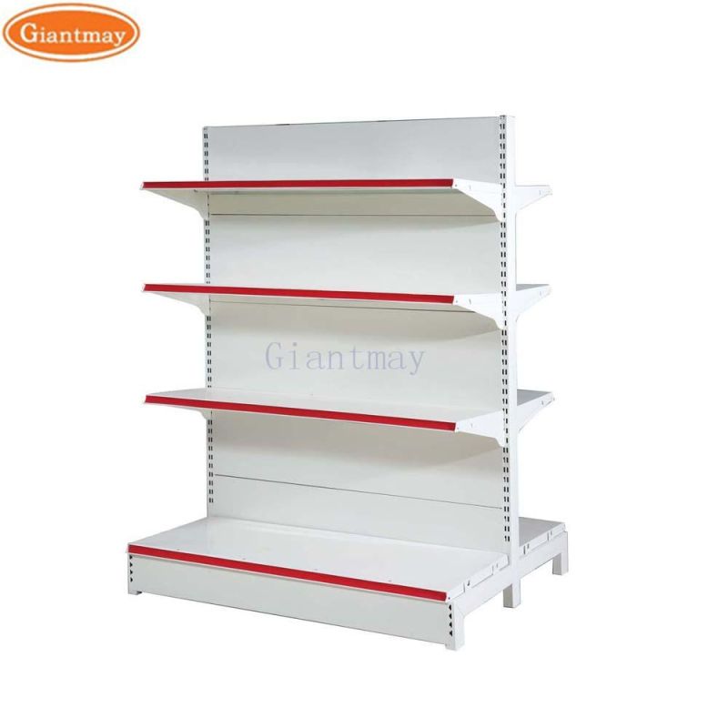 Giantmay Commercial Steel Gondola Shelving for Sale Grocery Supermarket Display