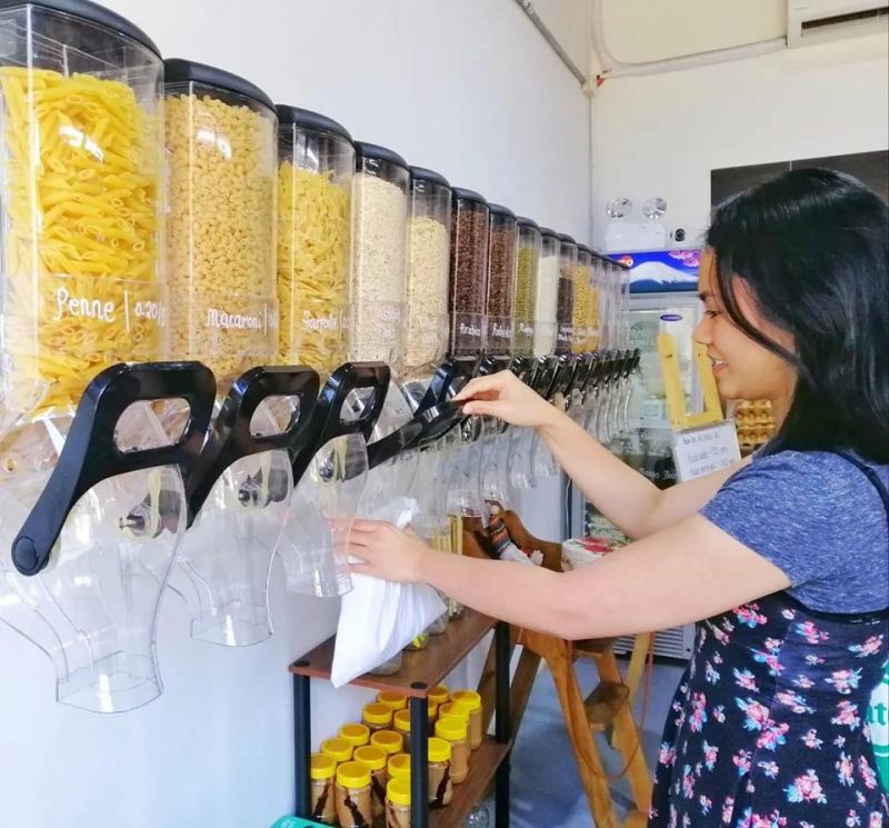 Plastic Bulk Food Dispenser for Candy Store