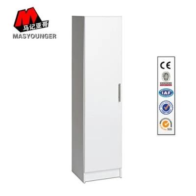 Clean Grey Color Good Quality Clothing One Single Door Tier Metal Storage Locker