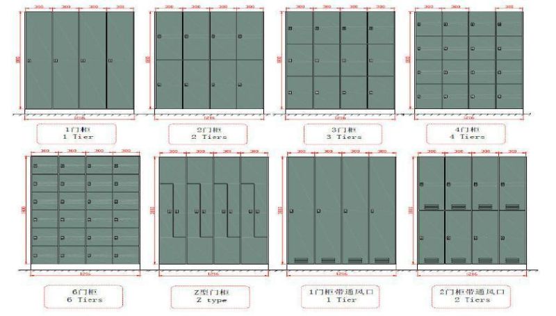 Assembled Cabinet Locker Smart Locker