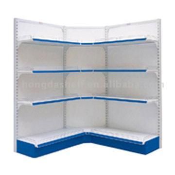 Single-Side of Inside Corner Display Shelf