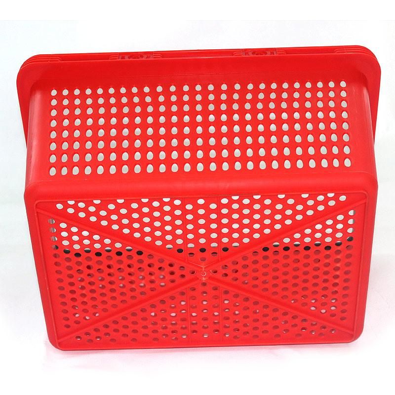 New Type High Capacity Basket with Handles Supermarket Shopping Basket