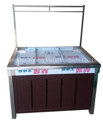 Supermarket Equipment Metal Fruit Fresh Display Shelf