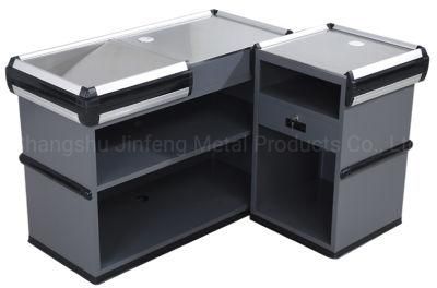 Supermarket &amp; Store Fixture Metal Cashier Cashier Table