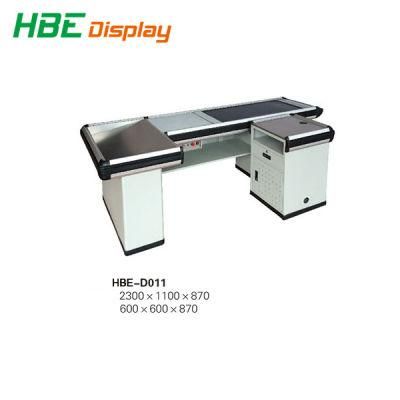 Electronic Style Cash Table Checkout Counter with Belt