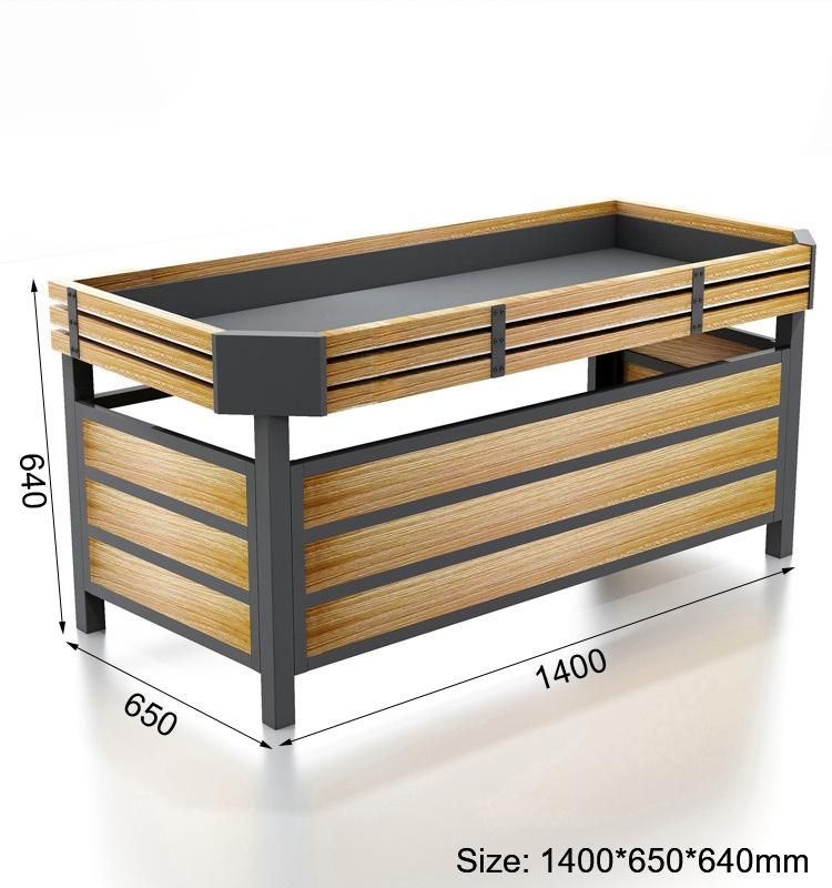 Supermarket Equipments Vegetables and Fruits Display Shelf