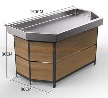 Supermarket Vegetable Display Rack Fruit Stand