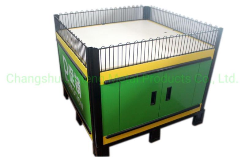 Supermarket and Convenience Store Exhibition Promotion Desk with Guardrail