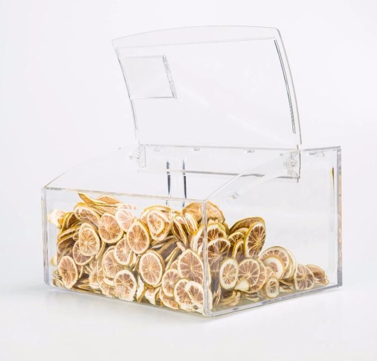 Hot Sale Transparent Scoop Bins for Bulk Candy Shop