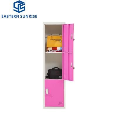 3 Doors Metal Steel School Worker Factory Cabinet Locker