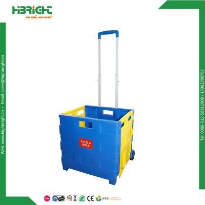 Expanding Folding Collapsible Crate Cart on Wheels